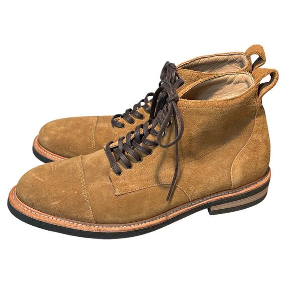 RHODE Other - Rhode Men's Huckberry Portland Mojave Suede Vibram Sole Leather Shoes Size 13M